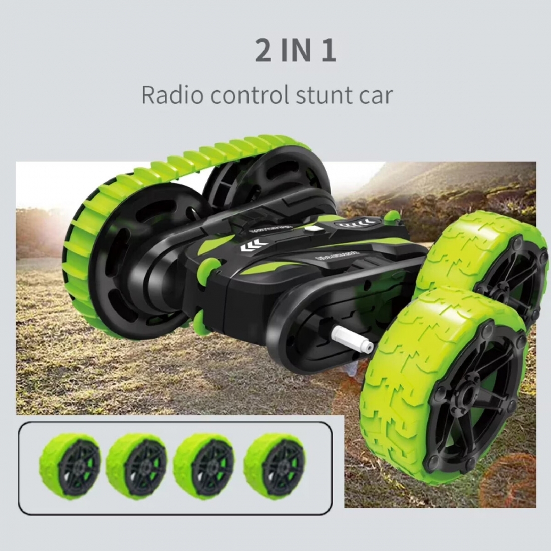 RC Car for Kids Mundo Toys (1:24) Stunt Car Monster Battery-Powered RC