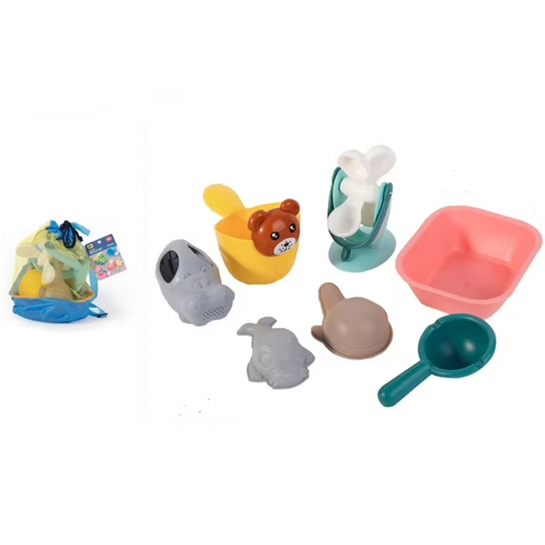 Set Playa Suave Mundo Toys 7 Piezas Infantil