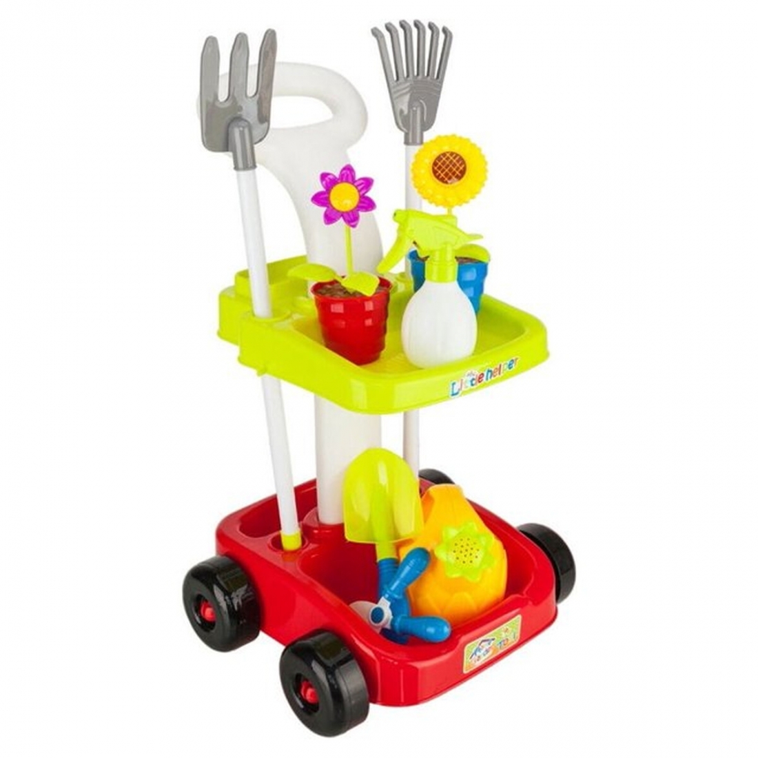 Home Garden Tool Set with Cart for Toddlers and Kids +3