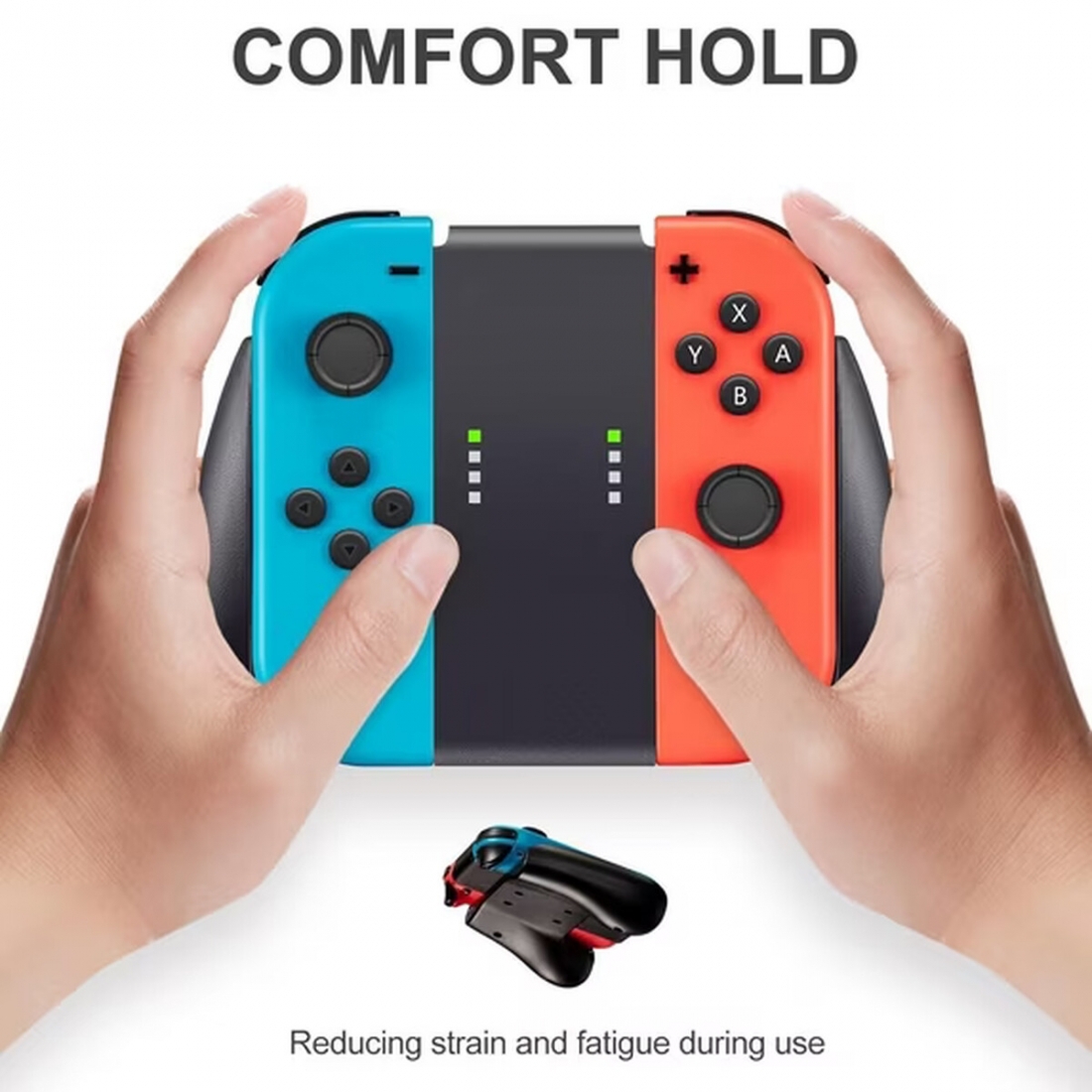Grip Joy Con Nintendo Switch 2 Pack Ergonomico