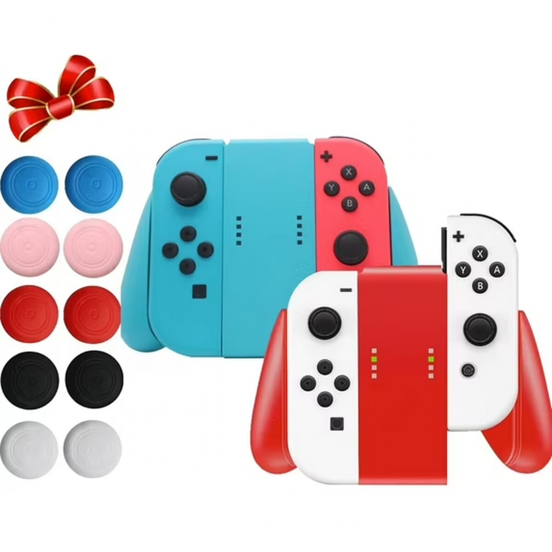 Grip Joy Con Nintendo Switch 2 Pack Ergonomico